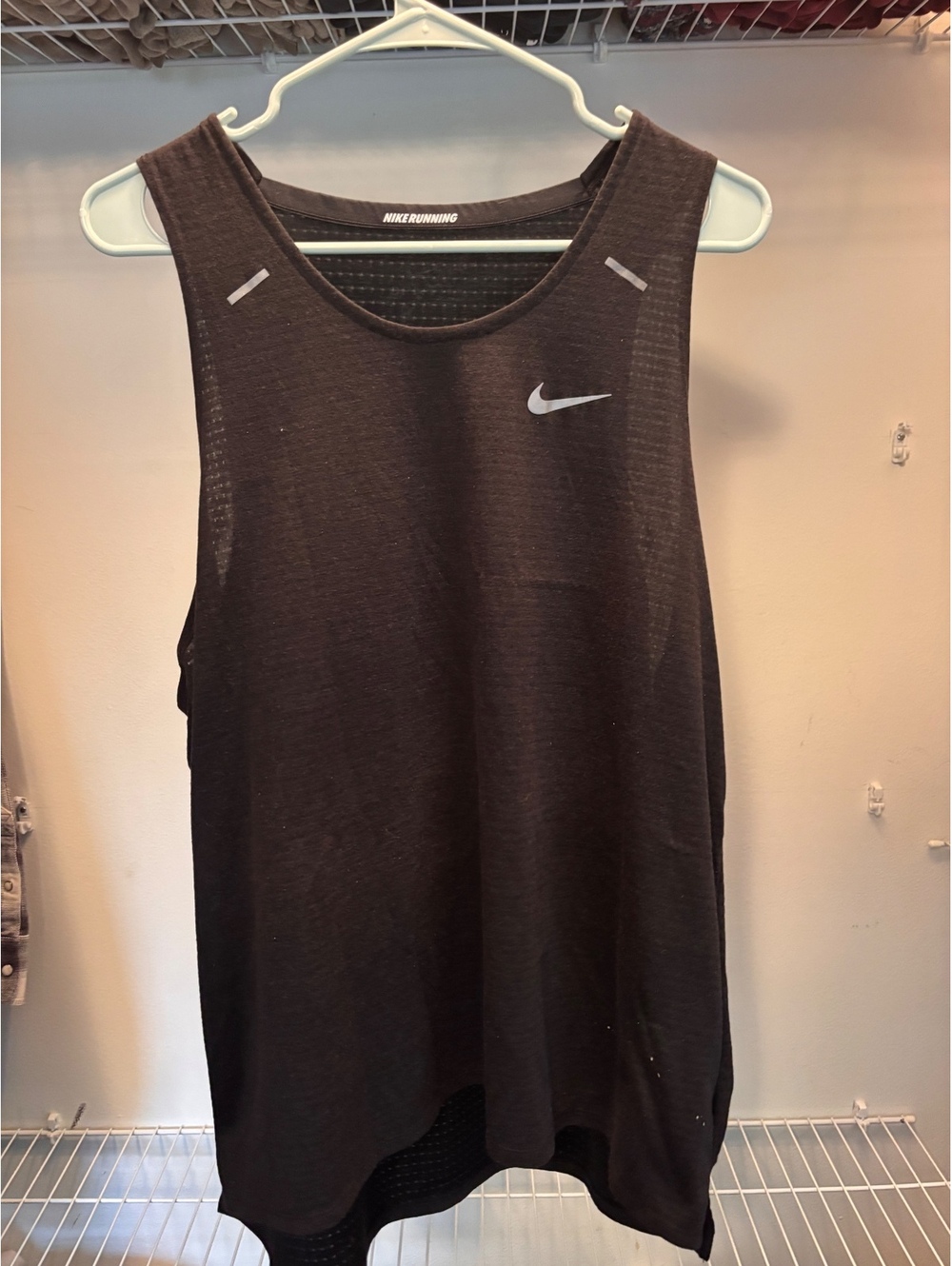Nike Running Black Sleeveless Athletic Tank Top